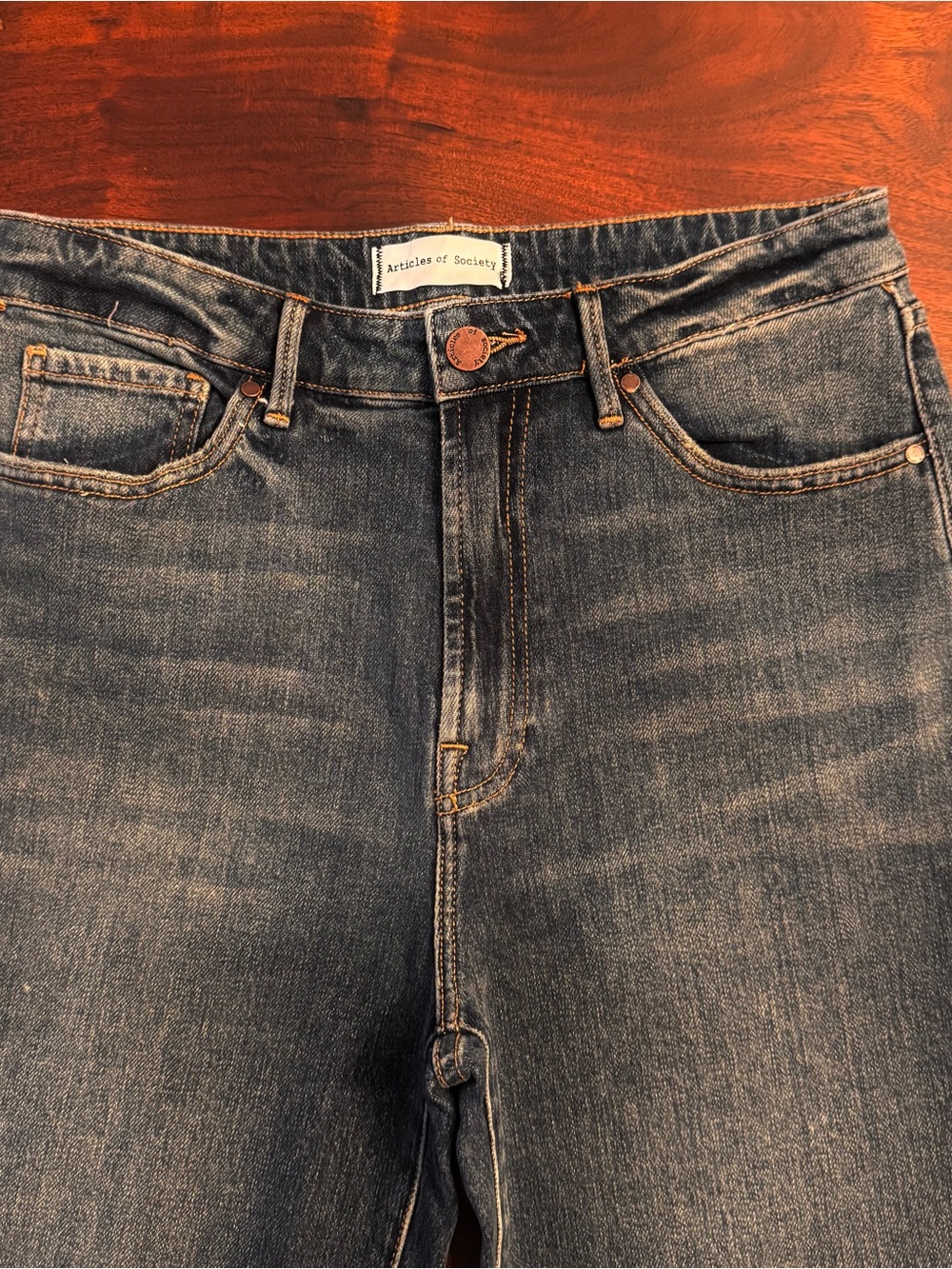 Articles Of Society Women's Dark Indigo Slim Jeans
